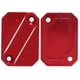 thumbnail image 4 of Tapa Del Cilindro De Freno, Tapa De Depósito De Freno Delantero De Alta Resistencia De Aleación De Aluminio CNC A Prueba De Fugas Para Motocicleta ANGGREK Rojo, 4 of 8