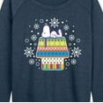 thumbnail image 3 of Peanuts - Scandinavian Snoopy - Women's Lightweight French Terry Long Sleeve Shirt, 3 of 6