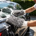 thumbnail image 5 of 1Pcs Microfiber Wash Mitt,Ultra-Soft Washing Glove for Car, Scratch-Free Cleaning for Cars, Trucks, Suvs & Motorcycles(Sky Blue), 5 of 7