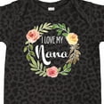 thumbnail image 4 of Inktastic I Love My Nana- Flower Circle Boys or Girls Baby Bodysuit, 4 of 5