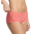 thumbnail image 3 of Hanky Panky Signature Lace Boyshort (4812P),Small,Courageous Coral, 3 of 7