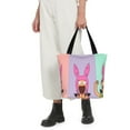 thumbnail image 3 of Bob's Burgers Belcher Louise Women's Tote Bag Large Capacity Shoulder Handbag For Travel Beach Shopping Business Work School, 3 of 8