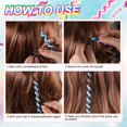 thumbnail image 3 of stanreset 6 Pcs/set Mignonnes Filles Artefacts de Tissage Doux Bandeaux Coiffure Compagnon 1Set, 3 of 6