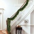 thumbnail image 6 of BiFandian Christmas Norfolk Pine Garland, 6Ft Artificial Green Garland, Faux Cedar Needles Garland for Christmas Table Fireplace Wall Home Decoration, 6 of 9