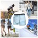 thumbnail image 4 of Fotbe Blue Marble Calzoncillos Tipo Boxer con Bolsa de Soporte Total para Hombre, X-Temp Fresco, Transpirable y de Secado Rápido-Small, 4 of 5