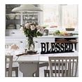 thumbnail image 5 of Blessed Sign for Home Decor, Wooden Blessed Block Letters Rustic Tabletop Words Decor (Blessed), 5 of 6