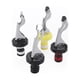 thumbnail image 3 of Monstrate Copas de vino fáciles de limpiar para un mantenimiento sin esfuerzo Copas de vino de plástico de tamaño portátil Copas de vino Barra de herramientas negro y negro 1, 3 of 6
