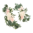 thumbnail image 2 of Guirnalda colgante Zulema 2 piezas de boda de seda rosa claro, 2 of 8
