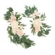 thumbnail image 2 of Arreglo de colgante Colcomx 2 piezas de boda de seda corona de flores, 2 of 8