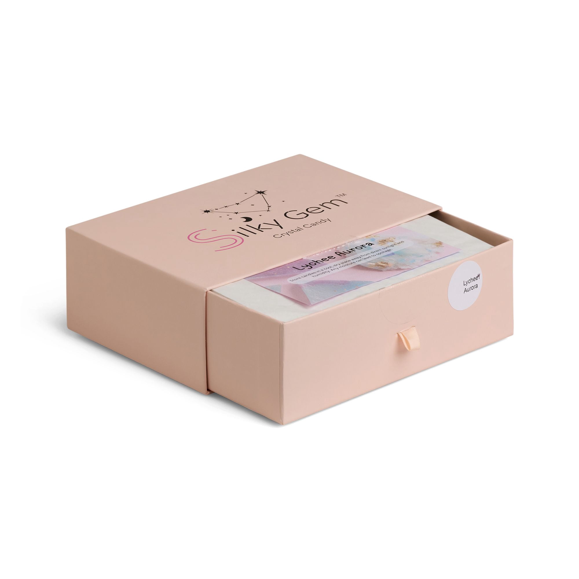 Lychee Aurora Crystal- Silky Gem Crystal Candy