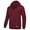 Wine, variant on Fesfesfes Fashion Casual Fleece Coat Hoodie Long Sleeve Warm Color Hooded Sport Zipper Cardigan Jacket Long Sleeve Hooded Casual Outwear & Jackets