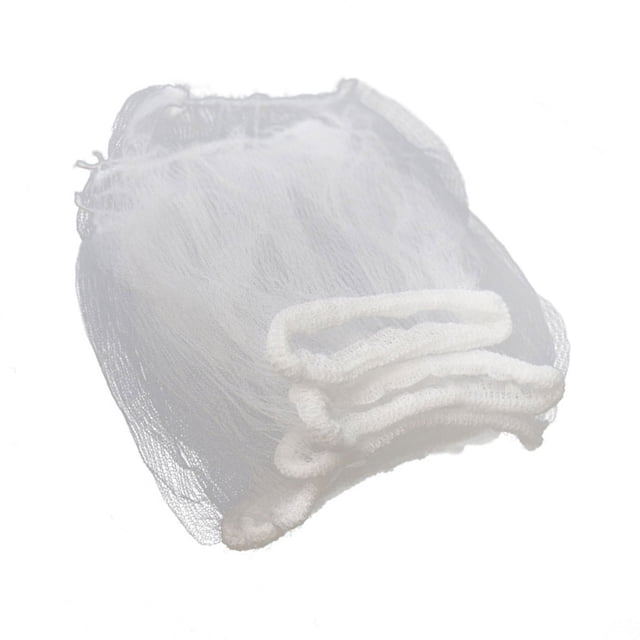 Wosthever Colador de fregadero de 100 piezas, bolsa de malla, cubierta de filtro, utensilios de tapón, suministros para el hogar, accesorios de Cocina y Comedor Blanco, 30 piezas 9 * 9 cm