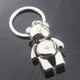 thumbnail image 2 of unbranded Llavero Con De Oso En Metal Plateado Ideal Para Uso Diario Y Regalo, 2 of 8
