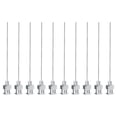 thumbnail image 1 of Uxcell 10 Pcs 22G 2 Inch Blunt Tip Dispensing Needle with Lure Lock for Refilling Liquid Inks Adhesives, 1 of 6