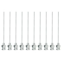 Uxcell 10 Pcs 22G 2 Inch Blunt Tip Dispensing Needle with Lure Lock for Refilling Liquid Inks Adhesives