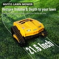 thumbnail image 2 of MHY55 224cc Remote Control Lawn Mower - Hybrid Crawler with Pure Copper Brushless Motor - All-Terrain Grass Cutter, 45° Climbing, 200m Remote Control, 2 of 10
