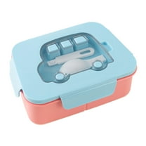 Bento Box Portable Lunch Box Leakproof Salad Lunch Container With Spoon Leak Proof Lunch Containers Microwave Available Lunch Box Containers, Bento Box for Dining Out, Work, Picnic
