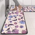 thumbnail image 2 of Kitchen Rugs Sets Of 2,Pioneer Flower Floral Print Pattern Anti Fatigue Kitchen Mat Rugs Non Slip Washable,Decorative Kitchen Floor Mats for Kitchen,Sink,Laundry,17"x47"+17"x47", 2 of 5