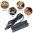 thumbnail image 3 of MSR90 USB Magnetic Strip Card Reader, 3 Track POS Magstripe Card Reader Mini Mag Hi-Co Swiper Supports Windows, 3 of 5