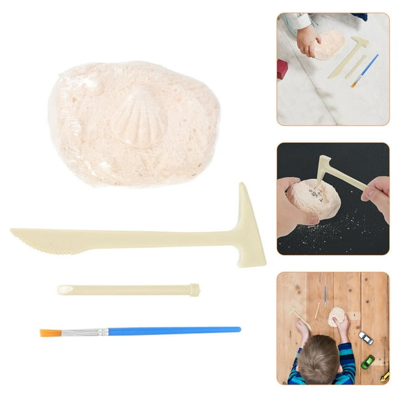 MUSEYA 1 Set Excavation Gemstone Kit For Diy Bracelet Education Digging Stones Fun Interactive For Birthdays Holidays