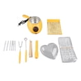 thumbnail image 2 of Juego De Olla Para Derretir Chocolate, Máquina Calentadora De Chocolate Ajustable DIY, Mini Olla Eléctrica Para Fondue Para Fresas, Bocadillos De Malvavisco, 2 of 7