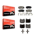 thumbnail image 1 of Positive Plus Front Rear Semi-Metallic Brake Pads Kit for Car 2017 Subaru BRZ Limited Premium Without Brembo Brakes KPF-100643, 1 of 8