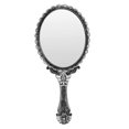 thumbnail image 1 of CHOK Vintage Style Handheld Mirror Ladies Cosmetic Mirror Carving Pattern Mirror Cosmetic Mirror, 1 of 1