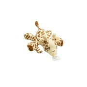 Philips Avent Soothie Snuggle Pacifier Holder with Detachable Pacifier, 0M+, Giraffe, SCF347/01