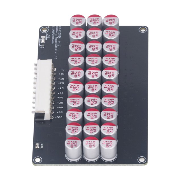 Equilibrador De Ecualizador Activo De Condensador, 8-10S 11Pin Cable De Conexión Placa De Ecualizador De Batería Para LFP