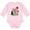 AD-Pink, variant on Inktastic Santa is Promoting Me to Big Sister Green Plaid Tree Girls Long Sleeve Baby Bodysuit