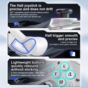 Handheld Wireless Hall Effect Game Controller for N-S and PC, Steam, IOS , Android