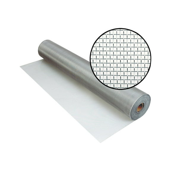 SCREEN ALUM 28X100 BRITE (Pack of 1)