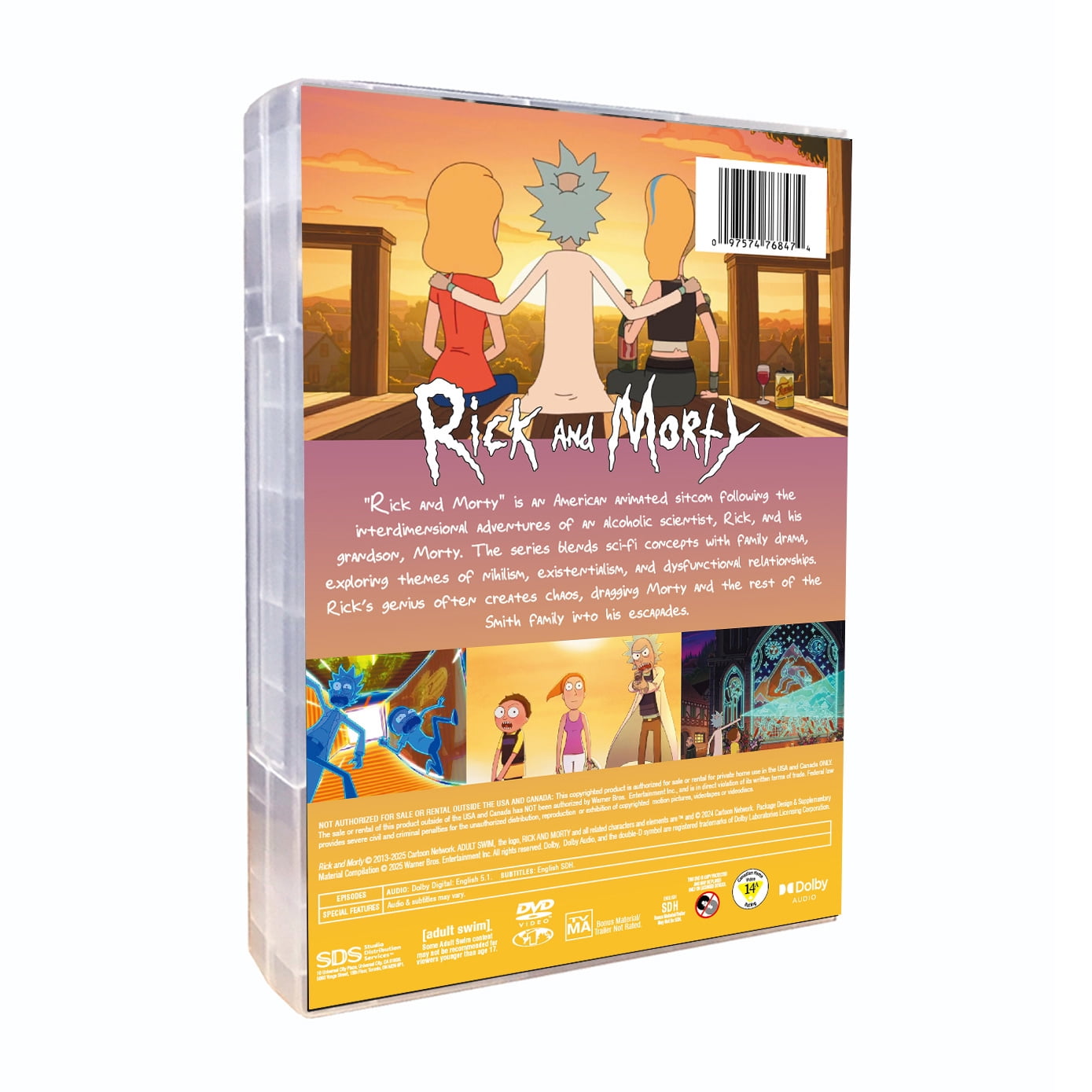 Rick and Morty Seasons 1-8 (DVD) - Walmart.ca