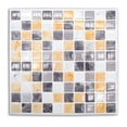 thumbnail image 1 of 5 Pcs 3D Mosaic Tile Stickers DIY Waterproof PVC Self Adhesive Wall Stickers Tile Stickers for Home Kitchen, 1 of 9
