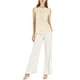 thumbnail image 2 of BLUSA SIN MANGAS CHIC PARA MUJER INSPIRADA, CON VOLANTES Y PLEATS, IDEAL PARA TRABAJAR, TALLA 3XL, BEIGE, 2 of 7