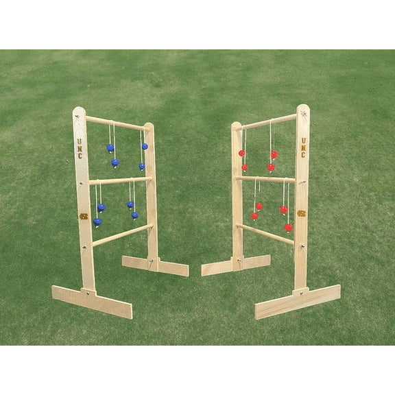 University of North Carolina "UNC" Engraved Ladder Golf / Ladder Toss Lawn Game
