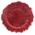 thumbnail image 1 of Allgala 13-Inch 6-Pack Heavy Quality Round Charger Plates-Reef Red-Hd80339, 1 of 4