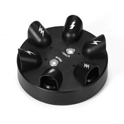 JNXYL Finger Shock Roulette Party Game 6 Players Light-up Electric Shocking Interactive Toy Adults Family Game Night Bar Party Essentials