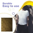 thumbnail image 3 of Bearachild 10 piezas de retazos con estampado de leopardo resistentes al desgaste, dulce regalo, costura, tocados, telas acolchadas, tela DIY tipo 5 De coser tipo 9 Bearachild HA062137-09B, 3 of 6