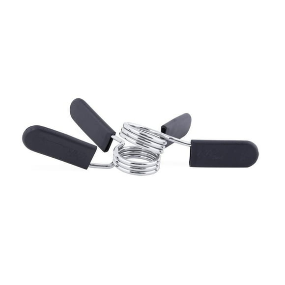 CAP Barbell 1" Standard Chrome Spring Clip Collars, Pair