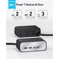 thumbnail image 3 of Estación de carga Anker 7-en-1 USB C 100W para iPhone y MacBook, 3 of 9