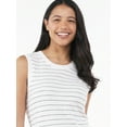 thumbnail image 2 of Time and Tru Women's and Women's Plus Slub Cotton Tank Midi Dress, Sizes XS-XXXL, 2 of 4