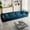 Blue, variant on Homefun Chenille Sectional Sofa Comfy Large Size Loveseat Modern 2-Seat Couch Deep Seat Sofa Set for Living Room,White