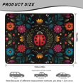 thumbnail image 7 of Yspwyqan Universal Car Trunk Mat 29" x 39", Floral Ladybug Machine Washable Cargo Liner, Lightweight Auto Interior Decor Accessory Fit for Most Sedans SUVs Wagons, 7 of 7