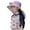 Pink, variant on Kids Solar Fan Hat Wide Brim Lightweight Adjustable Sun Cap for Outdoor Adventures Boys Girls Size:One Size