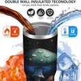 thumbnail image 4 of 1pc Mushroom Cup 30oz Tumbler with Straw & Handle - Insulated Stainless Steel Cup | Holiday Gift for Man Women (Christmas, Valentine's, Birthday), 4 of 7