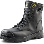 Terra Men's TERRA ARGO CSA Work Boots, Black, 9 EE US