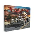 thumbnail image 4 of Stupell Industries Bad to the Bone Dog Transportation Painting Gallery Wrapped Canvas Art Print Wall Art, 40 x 30, 4 of 8