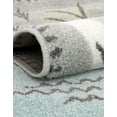 thumbnail image 6 of Unique Loom Whimsy Kids Collection Area Rug - Jungle (7' 10" Square Gray/Black), 6 of 9