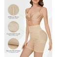 thumbnail image 2 of Shapewear Tummy Control Shorts - High Waisted Body Shaper Underwear Thigh Slimmer Panties Waist Trainer Girdle Panty, 2 of 6